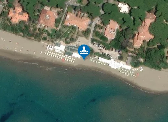 Satellite image of Bagno Val Bona