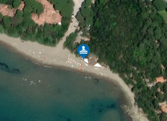 Satellite image of Bagno Capezzolo