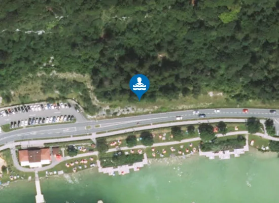 Satellite image of WALCHSEE, UFERPROMENADE