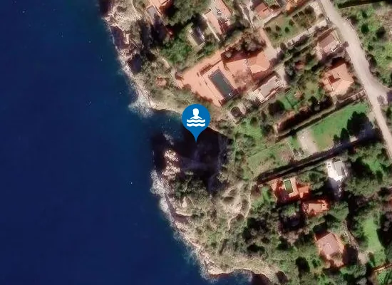 Satellite image of Caletta di Paternella