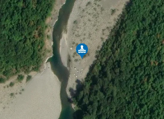 Satellite image of Secchiello Selvaggio