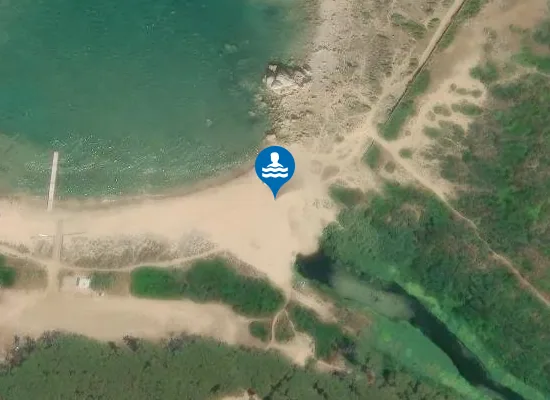 Satellite image of Spiaggia di li saldi