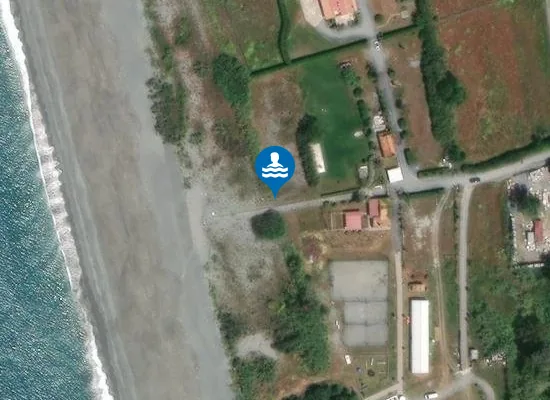 Satellite image of Lido Marina dei Pioppi
