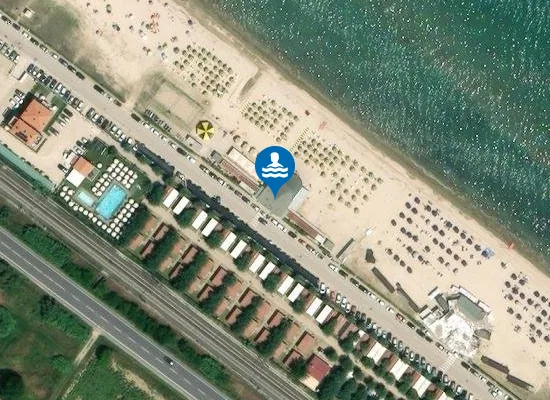 Satellite image of Lido del Finanziere