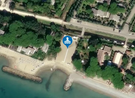 Satellite image of Ibiscus Beach Village