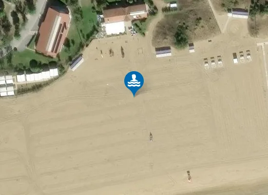 Satellite image of Seven Beach