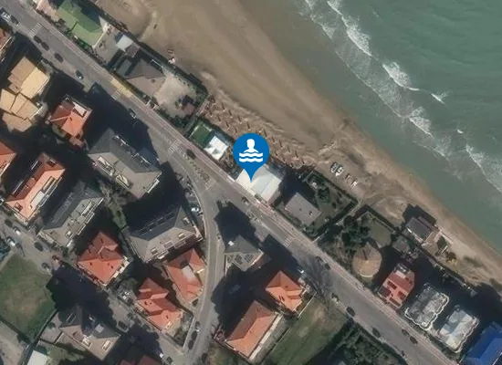Satellite image of Lido Peppone