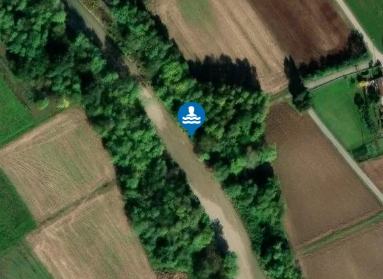 Satellite image of Spiaggia Torrente Leogra