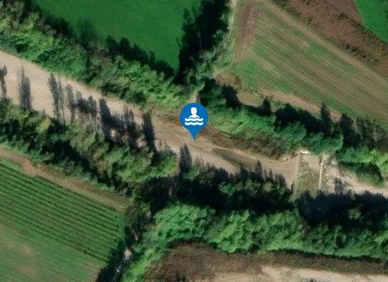 Satellite image of Spiaggia Torrente Leogra