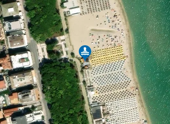 Satellite image of Eucaliptus spiaggia