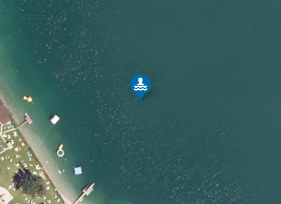 Satellite view of ACHENSEE, SÜD