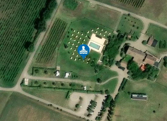 Satellite image of Agriturismo La Razza