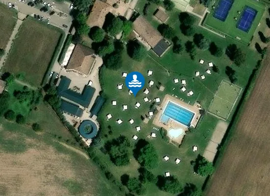 Satellite image of Circolo equitazione e sportivo CERE 1967