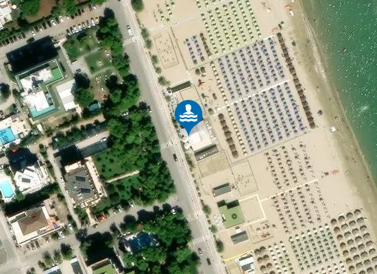 Satellite image of Lido Blu