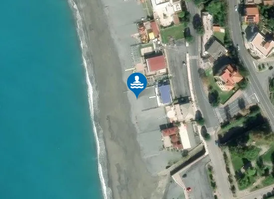 Satellite image of Lido Azzurro Naty