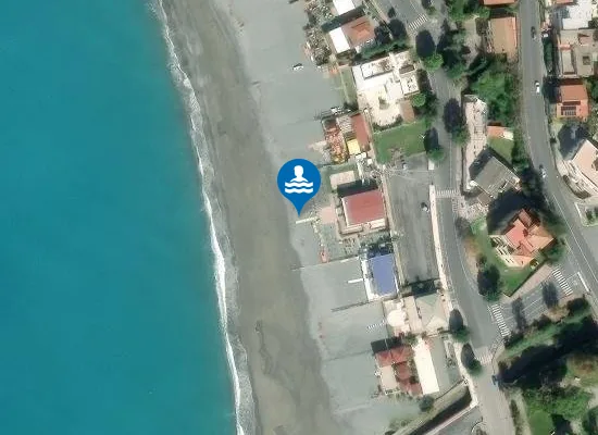 Satellite image of Lido Mago di Oz
