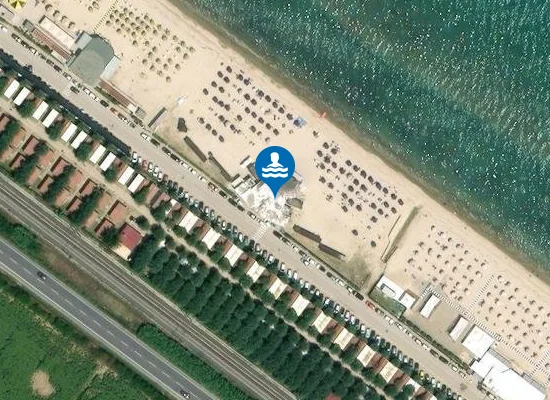 Satellite image of Centro Balneare Polizia di Stato-Ancona