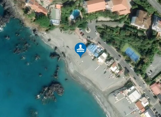 Satellite image of Lido La Scogliera