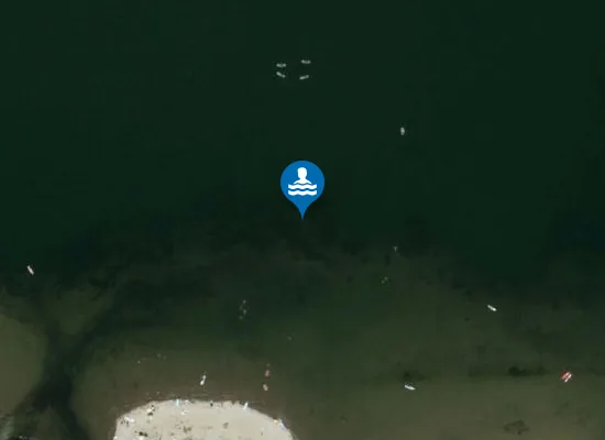 Satellite view of BODENSEE, SEECAMPING BREGENZ