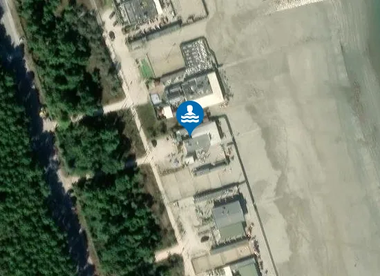Satellite image of Nautilus Beach