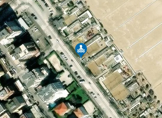 Satellite image of Bagno 61 Le Spiagge