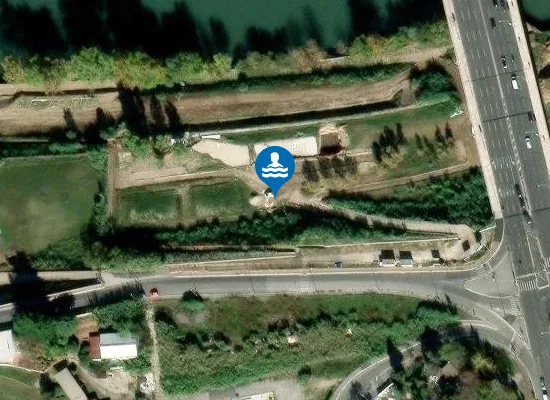 Satellite image of Tiberis