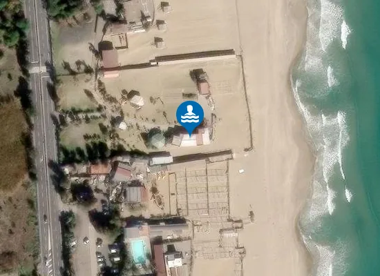 Satellite image of Lido Il Ciclope