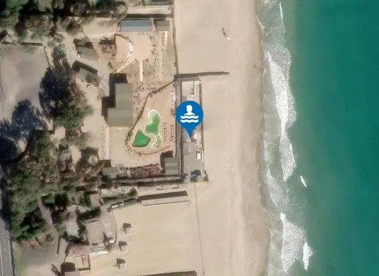 Satellite image of Lido Tre Gabbiani