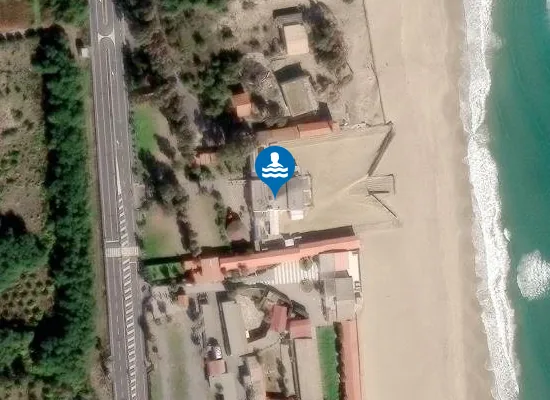 Satellite image of Lido Etna