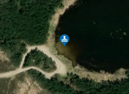 Satellite image of SØ VED VESTER HUSBY V/ GRÆM STRAND