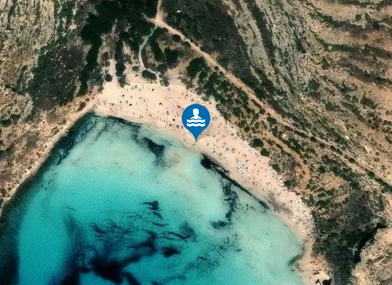 Satellite image of Spiaggia dei Conigli