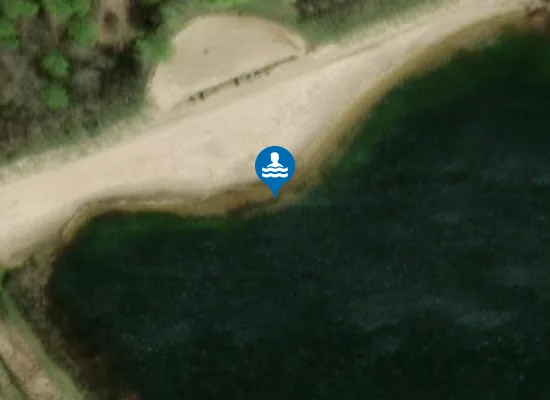 Satellite image of BADESØ VED HERNINGVÆRKET