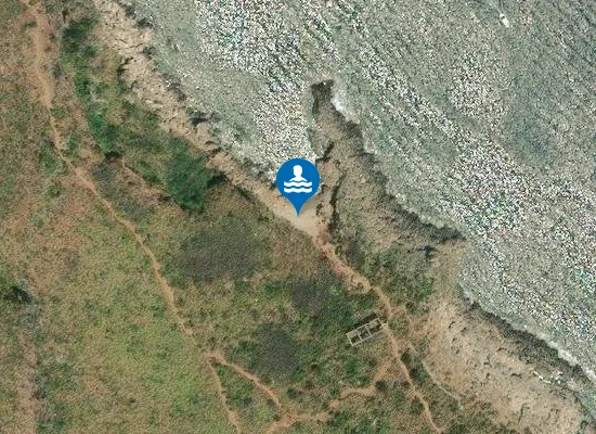 Satellite image of Cala Berretta