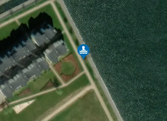 Satellite image of FUGLSANG SØ