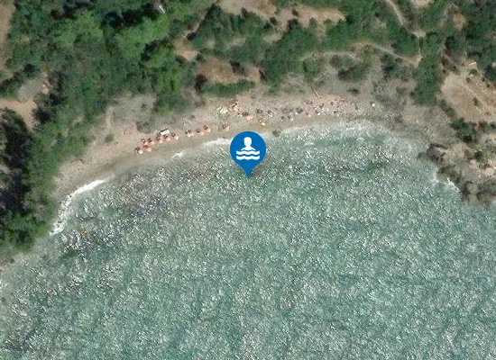 Satellite image of Spiaggia Lunga