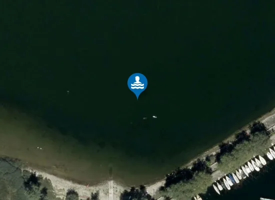 Satellite view of BODENSEE, SPORTHAFEN BREGENZ