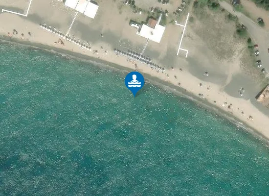Satellite image of Spiaggia Lentiscelle