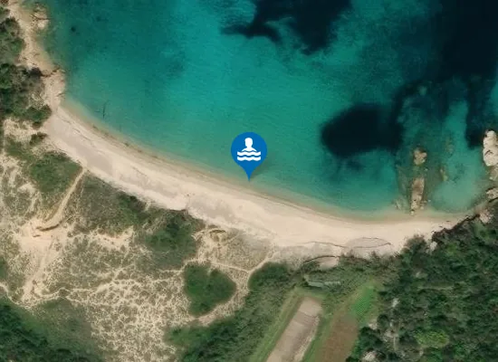 Satellite image of Cala di Trana