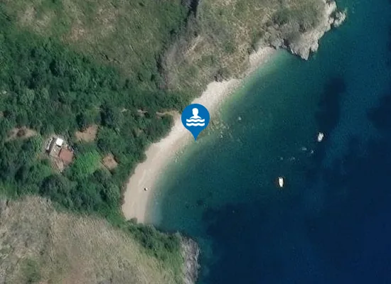 Satellite image of Spiaggia di Marcellino o dei Francesi