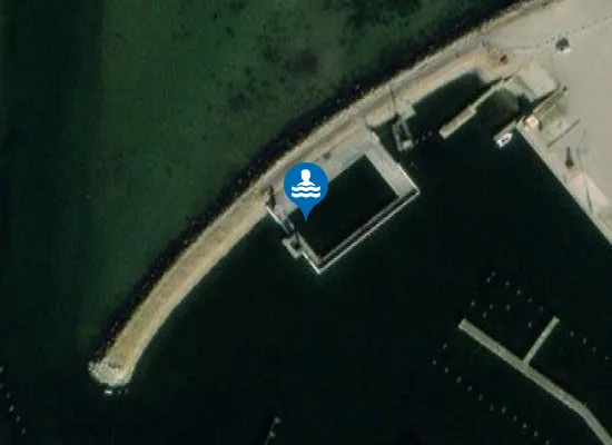 Satellite image of FJORDBAD NIBE LYSTBÅDEHAVN