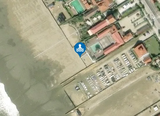 Satellite image of Bagno Nikki Beach