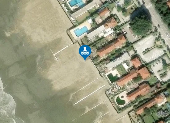 Satellite image of Bagno Battelli