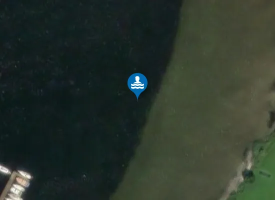 Satellite image of MELLEM MARENMØLLE BÆK OG LYSTBÅDEHAVNEN