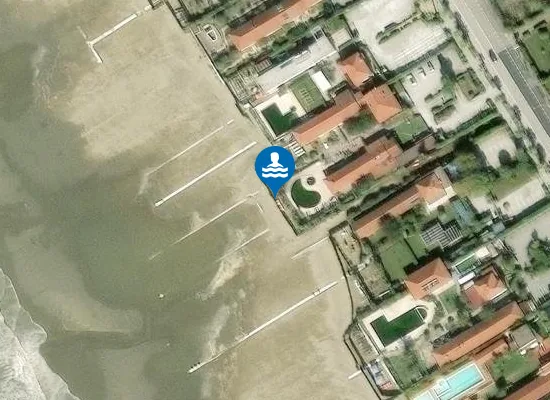 Satellite image of Bagno Nettuno Alba