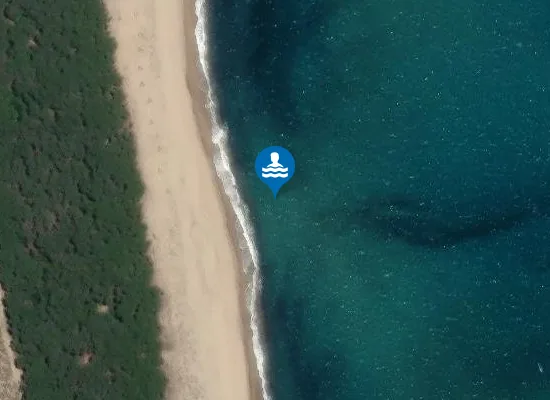Satellite image of Spiaggia di Isula Manna