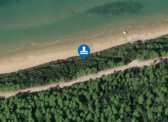 Satellite image of Spiaggia dei Cento scalini o delle Tufare