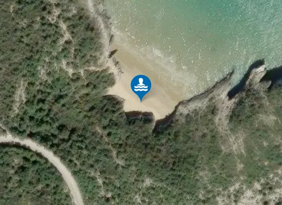 Satellite image of Cala del Turco