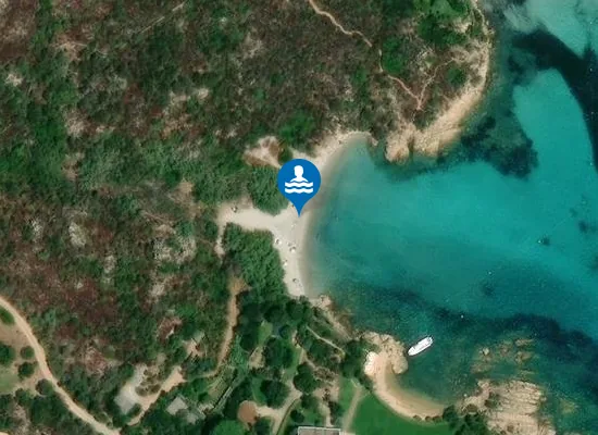 Satellite image of Spiaggia Fumagalli