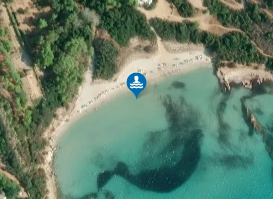 Satellite image of spiaggia di Is Traias