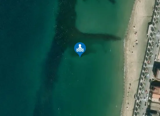 Satellite image of Spiaggia di Agropoli